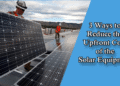 Solar Equipment