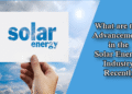 Solar Energy