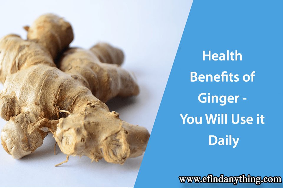 Health Benefits of Ginger – You Will Use it Daily