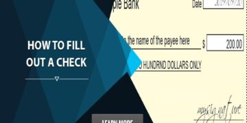 How To Fill Out A Check