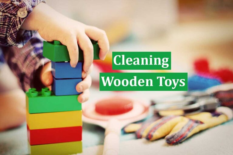 Cleaning Wooden Toys