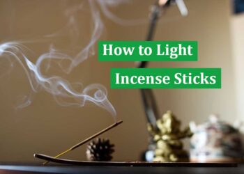 How to Light Incense Sticks