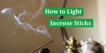 How to Light Incense Sticks