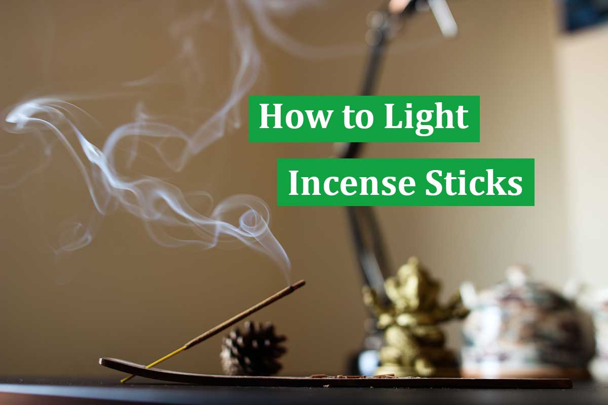 How to Light Incense Sticks | A Step by Step Guide