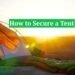 How to Secure a Tent