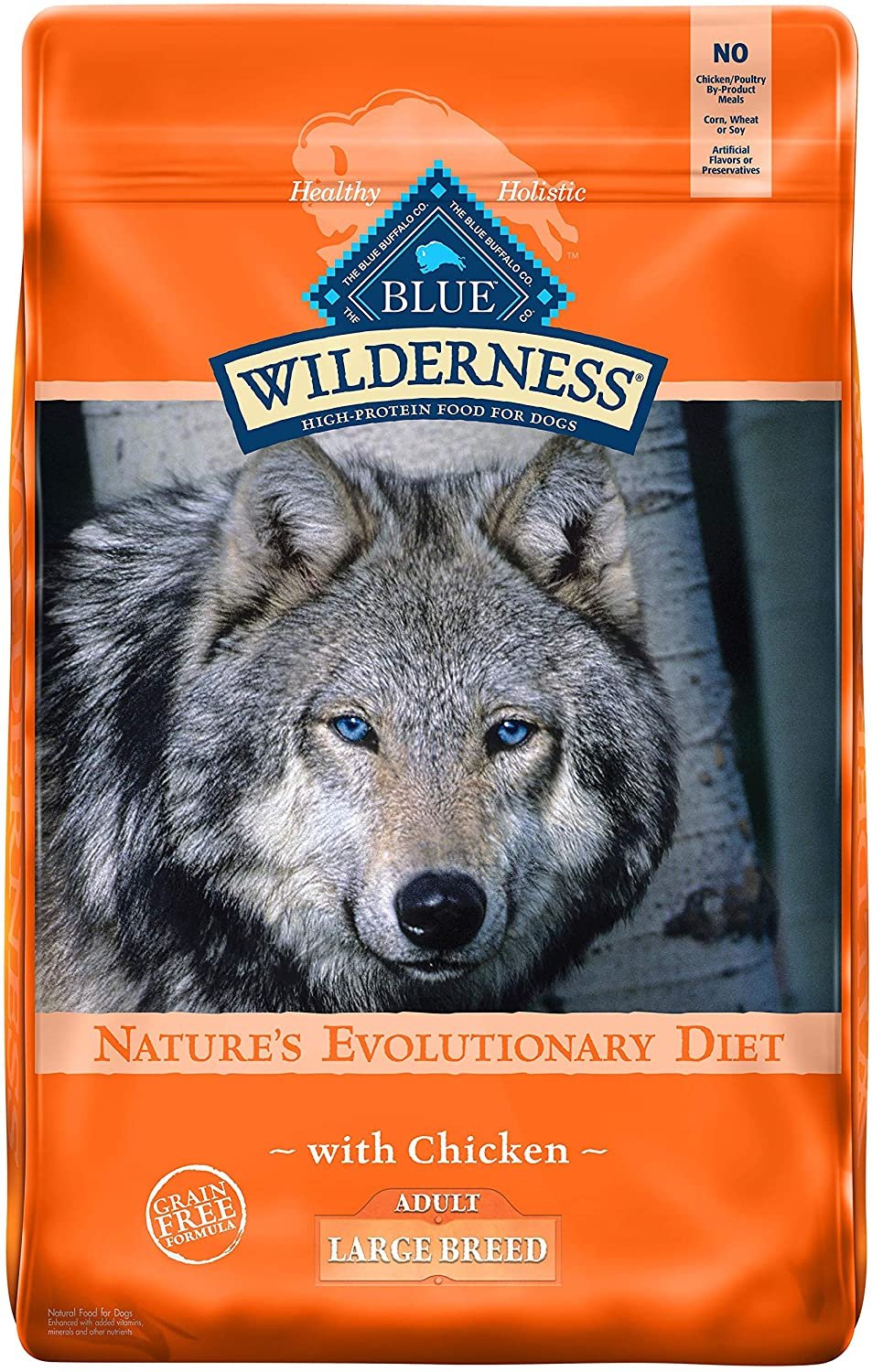 Blue Buffalo High Protein Grain Free Adult Large Breed Dry Dog Food