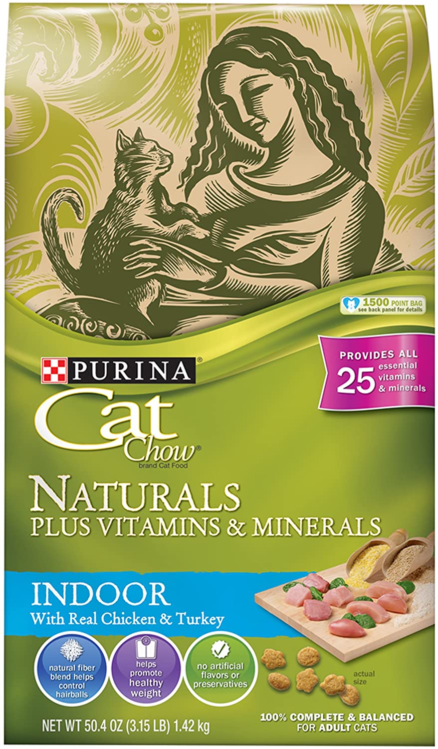 Purina Cat Chow Naturals Indoor Dry Cat Food