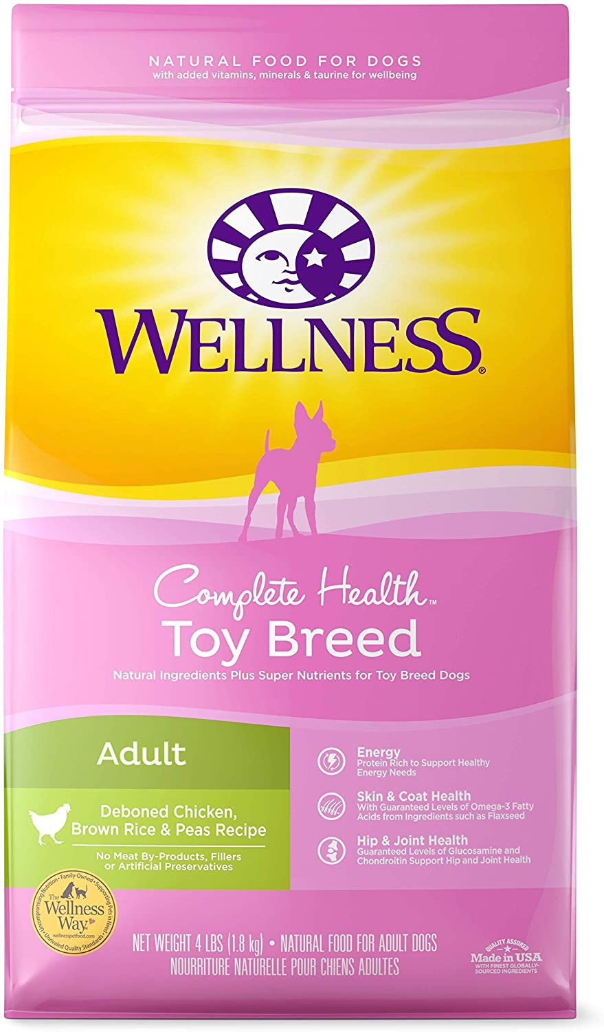 Wellness Complete Natural Dry Small Breed Dog Food