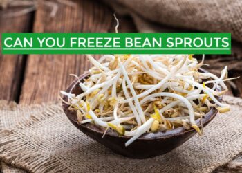 can you freeze bean sprouts