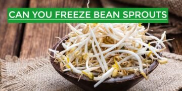 can you freeze bean sprouts
