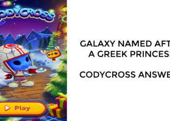 Galaxy Named After a Greek Princess