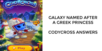 Galaxy Named After a Greek Princess