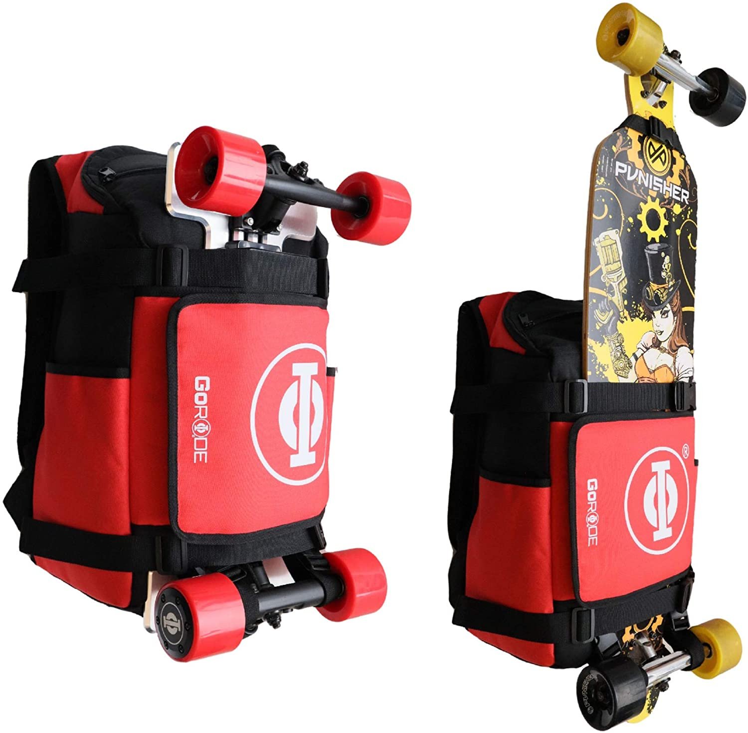 GoRide Alpha Electric Skateboard Backpack