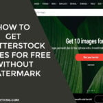 How To Get Shutterstock Images For Free Without Watermark
