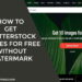 How To Get Shutterstock Images For Free Without Watermark