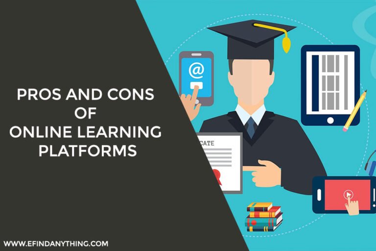 Pros and Cons of Online Learning Platforms