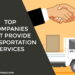Top Companies That Provide Transportation Services