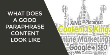What Does a Good Paraphrase Content Look Like