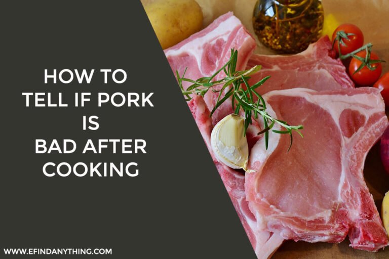 How To Tell If Pork Is Bad After Cooking