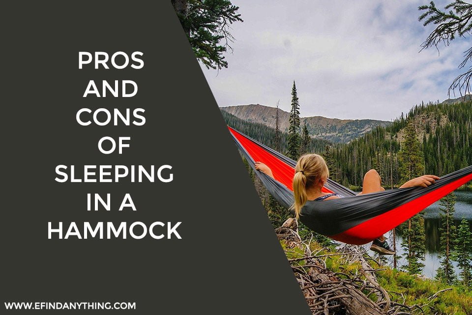 Pros And Cons of Sleeping in a Hammock