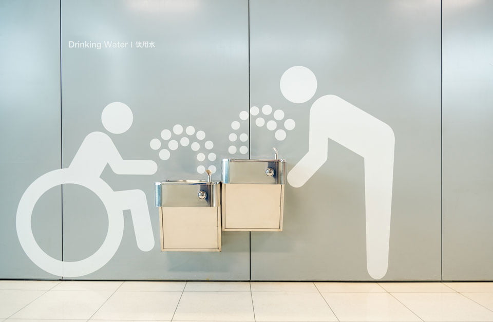 Indoor Drinking Fountain