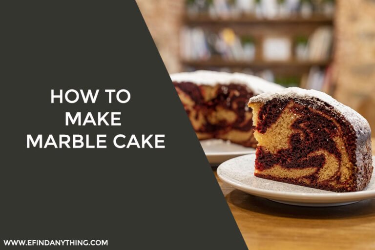How to Make Marble Cake