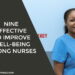 Improve Well-Being Among Nurses