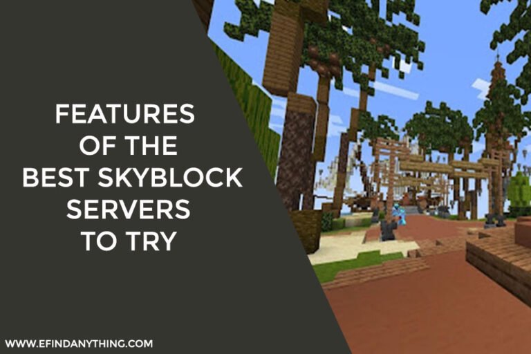 Features of the best skyblock servers to try