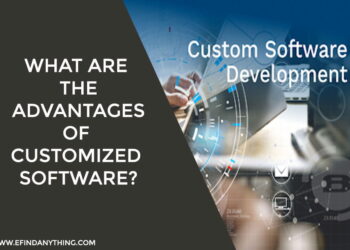 What are the advantages of customized software