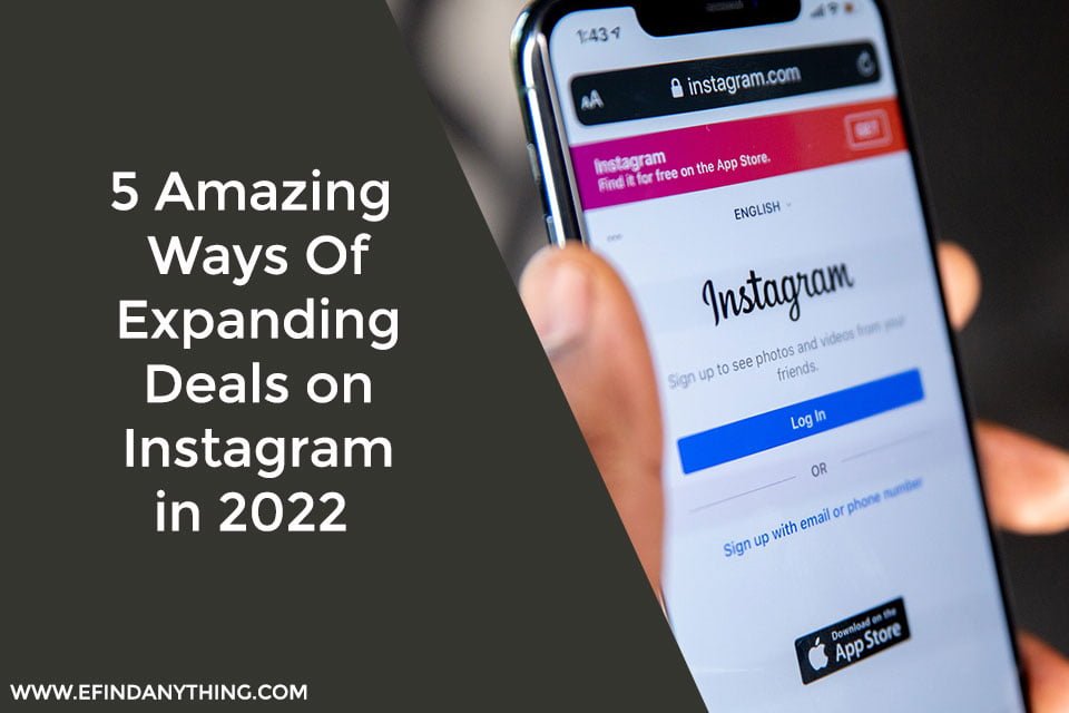 5 Amazing ways Of expanding Deals on Instagram in 2022