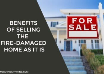 Benefits Of Selling The Fire-Damaged Home As It Is