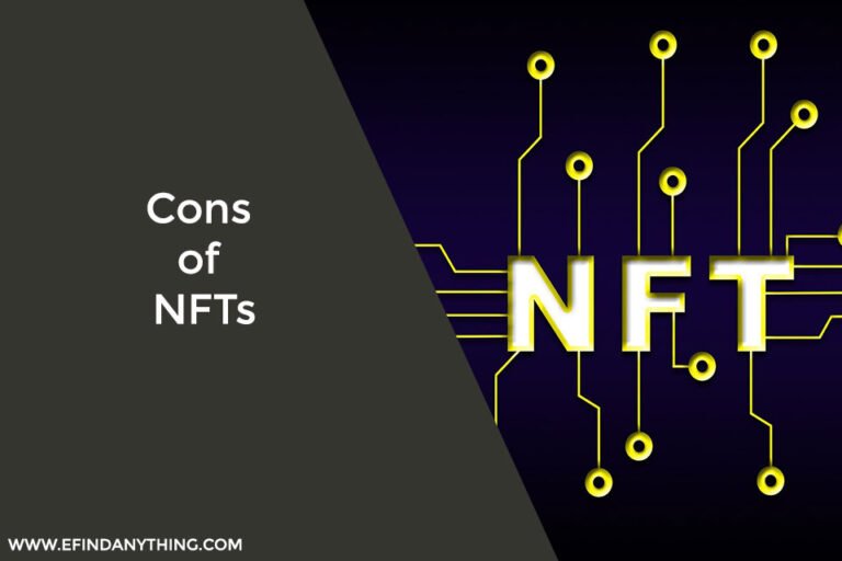 Cons of NFTs