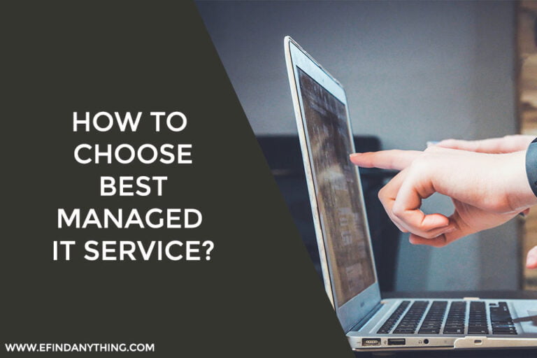How To Choose Best Managed IT Service