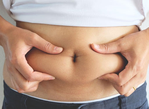 Stomach fat makes you self-conscious