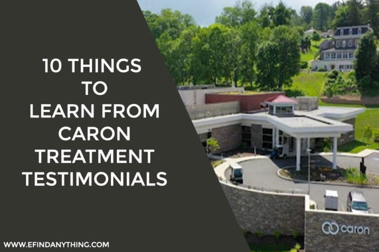 Caron Treatment testimonials