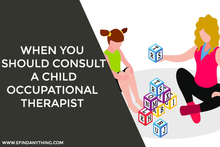 When You Should Consult a Child Occupational Therapist