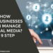 How Big Businesses Can Manage Social Media