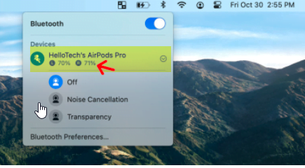 How To Check Your AirPods Battery Level on a Mac Computer
