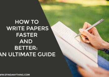 How to Write Papers Faster and Better