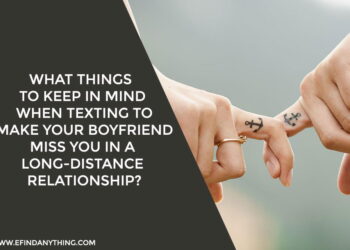 Long-Distance Relationship?