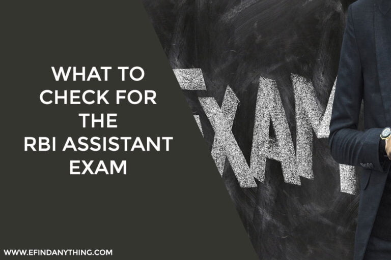RBI Assistant Exam