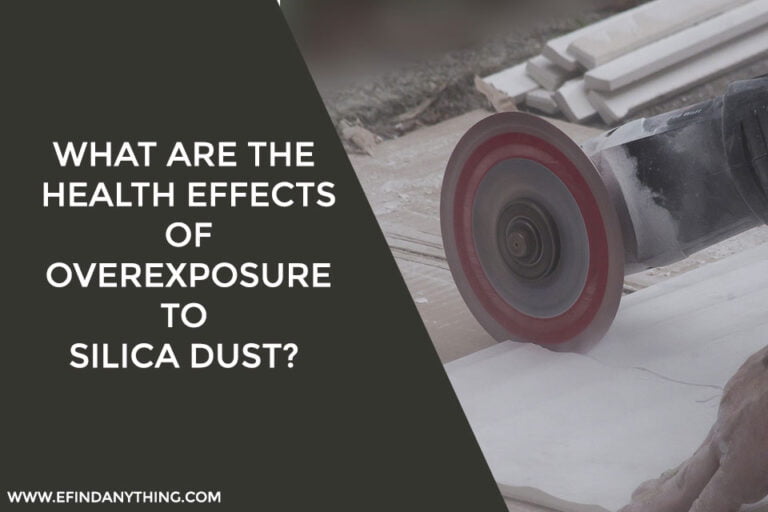 What are the health effects of overexposure to Silica dust