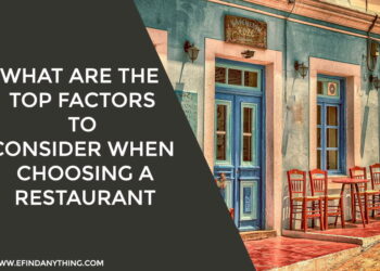 choosing a restaurant