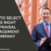 How To Select The Right Appraisal Management Company