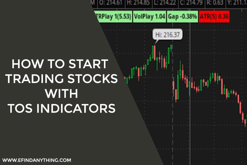 How To Start Trading Stocks With Tos Indicators