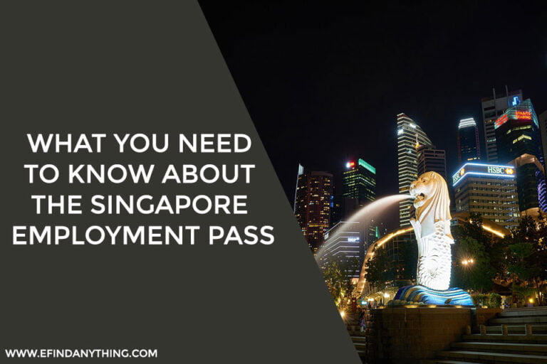 What You Need to Know About the Singapore Employment Pass