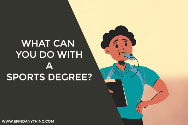 What Can You Do With A Sports Degree