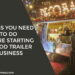 food trailer business