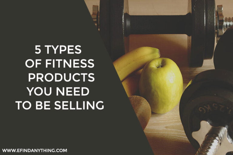 5 Types of Fitness Products You Need to be Selling