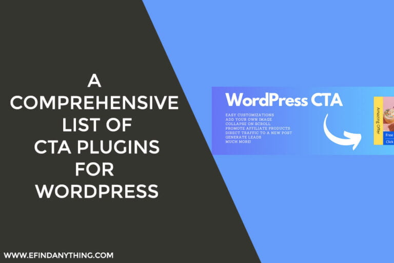 A Comprehensive List of cta plugins for wordpress